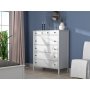 HANAH HOME Komoda u beloj boji FRN 20024 - slika 2