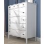 HANAH HOME Komoda u beloj boji FRN 20024 - slika 3