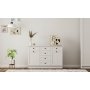 HANAH HOME Bela mat komoda Rb 168 04 001 - slika 2