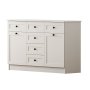 HANAH HOME Bela mat komoda Rb 168 04 001 - slika 4