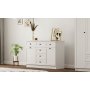 HANAH HOME Bela mat komoda Rb 168 04 001 - slika 1