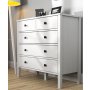 HANAH HOME Drvena bela komoda FRN 20061 - slika 3