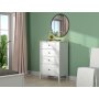 HANAH HOME Drvena bela komoda FRN 20023 - slika 2