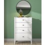 HANAH HOME Drvena bela komoda FRN 20023 - slika 1