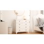 HANAH HOME Mat bela komoda Rb 119 - slika 1