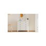 HANAH HOME Mat Bela komoda Rb 185 09 - slika 2