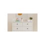 HANAH HOME Mat Bela komoda Rb 185 09 - slika 4