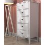 HANAH HOME Drvena bela komoda FRN 20027 - slika 2