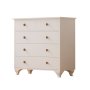 HANAH HOME Bela mat komoda Rb 071 - slika 4
