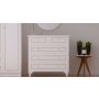 HANAH HOME Mat bela komoda Rb 091 - slika 2