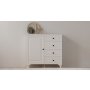HANAH HOME Bela mat komoda Rb 044 01 - slika 2