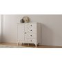 HANAH HOME Bela mat komoda Rb 044 01 - slika 1