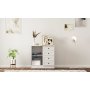 HANAH HOME Mat bela komoda Rb 168 04 002 - slika 3
