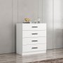 HANAH HOME Komoda Kale TV White - slika 4