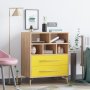 HANAH HOME Komoda Zlato Hrast boja Alba - slika 2