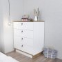 HANAH HOME Komoda Sahra White Walnut - slika 2