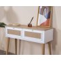 HANAH HOME Komoda Mount White hrast - slika 3