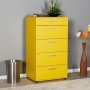 HANAH HOME Komoda Trendline Yellow - slika 1