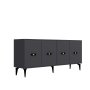 HANAH HOME Komoda Fly Anthracite - slika 4