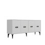 HANAH HOME Komoda Fly White - slika 4
