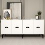 HANAH HOME Komoda Fly White - slika 1