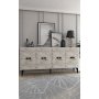 HANAH HOME Komoda Fly White Ephesus Marble - slika 2