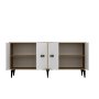 HANAH HOME Komoda Fly Sapphire Oak White - slika 5
