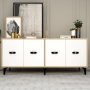 HANAH HOME Komoda Fly Sapphire Oak White - slika 1