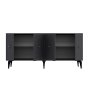 HANAH HOME Komoda Sinta Anthracite - slika 5