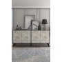 HANAH HOME Komoda Sinta Anthracite Ephesus Marble - slika 2