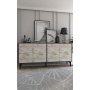 HANAH HOME Komoda Sinta Anthracite Ephesus Marble - slika 1