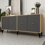 HANAH HOME Komoda Sinta Sapphire Oak Anthracite - slika 5