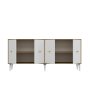 HANAH HOME Komoda Sinta Sapphire Oak White - slika 5