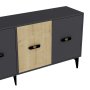 HANAH HOME Komoda Cherry Anthracite Sapphire Oak - slika 5