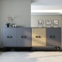 HANAH HOME Komoda Cherry Anthracite Sapphire Oak - slika 1