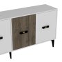 HANAH HOME Komoda Cherry White Walnut - slika 5