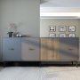 HANAH HOME Komoda Verry Anthracite Walnut - slika 1