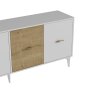 HANAH HOME Komoda Verry White Sapphire Oak - slika 5