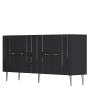 HANAH HOME Komoda Imre Anthracite Silver - slika 4