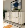 HANAH HOME Komoda Imre White Gold - slika 2