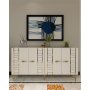 HANAH HOME Komoda Imre White Gold - slika 1