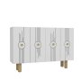 HANAH HOME Komoda Fraud Bohem KM120 White - slika 4