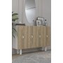 HANAH HOME Komoda Fraud Bohem KM120 White Sapphire Oak - slika 2