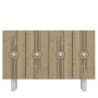 HANAH HOME Komoda Fraud Bohem KM120 White Sapphire Oak - slika 3