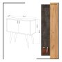 HANAH HOME Komoda Jola - slika 4