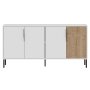 HANAH HOME Komoda Callia White Sapphire Oak - slika 4