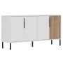 HANAH HOME Komoda Callia White Sapphire Oak - slika 5