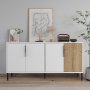 HANAH HOME Komoda Callia White Sapphire Oak - slika 1
