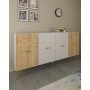 HANAH HOME Komoda Loop KB150 White Sapphire Oak - slika 2