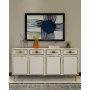 HANAH HOME Komoda Belly KB150 White Gold - slika 1